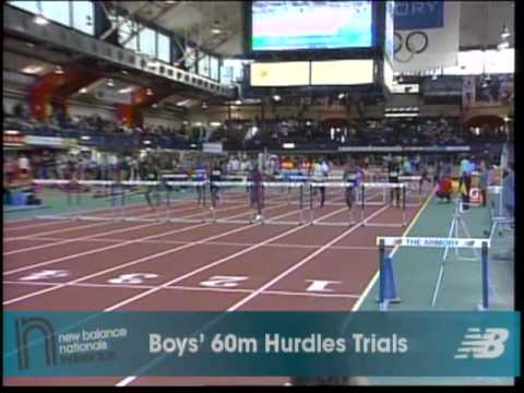 Boys 60m Hurdles Prelim Heat 4 - New Balance Indoor Nationals 2011