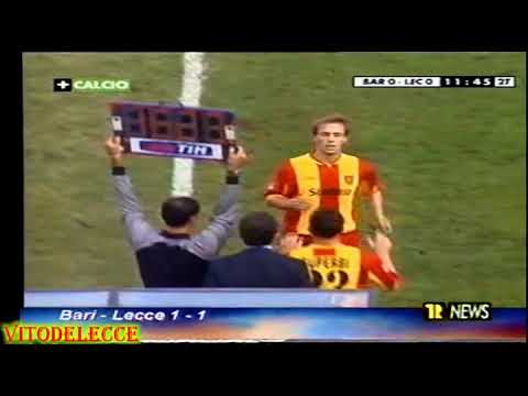 BARI-LECCE 1-1 SERIE B 13 OTT 2002