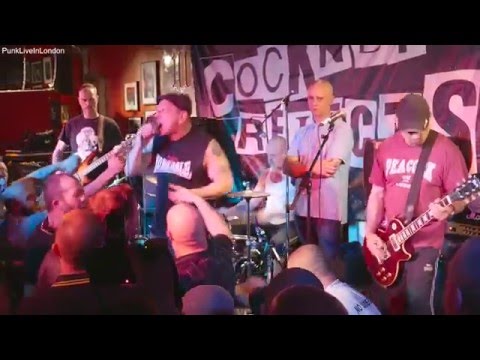 COCKNEY REJECTS - 100 CLUB 2016. ALL THEIR HITS! Full HD.