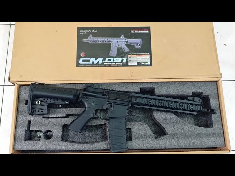 #review test aeg cyma cm.091 m4 ras 11 inch full metal resmi grafir