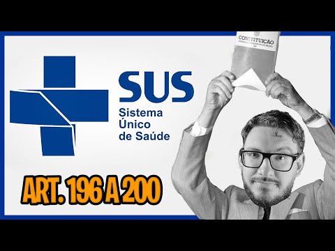 Art. 196 to 200 - Health in the 1988 Federal Constitution (SUS Legislation)