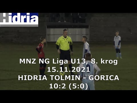 U13 HIDRIA Tolmin - Gorica 10:2 (5:0), MNZ NG U13, 8. krog, 15.11.2021