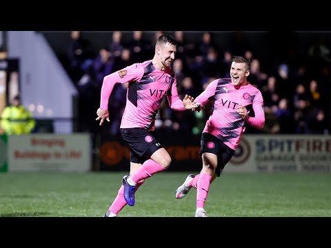 Bromley FC Vs Stockport County - Match Highlights - 15.02.2022