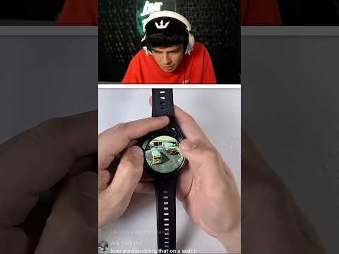 PLAYING CODM ON A WATCH...