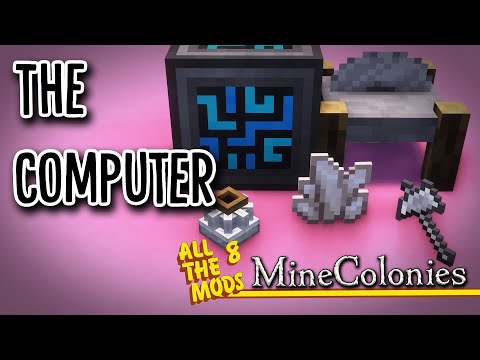 Modded Minecraft: All The Mods 8 - BASE BUILDING AND STORAGE COMPUTER #4