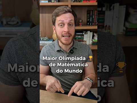 A maior olimpíada de matemática do mundo é brasileira