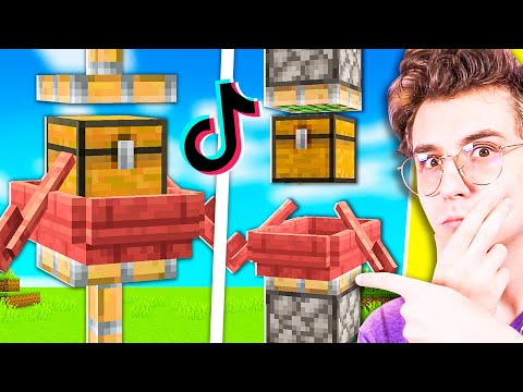 Provo i TIKTOK più VIRALI al mondo su MINECRAFT ITA! (Ep.98)