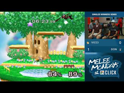 Melee Mondays at Click #6 — Singles WS — Vicci vs Don
