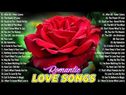 Oldies But Goodies Love Songs Playlist - Chicago, David Pomeranz, Jim Brickman, Cher & Peter Cetera.