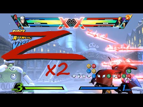 Vergil Double Z-Dash [UMVC3]