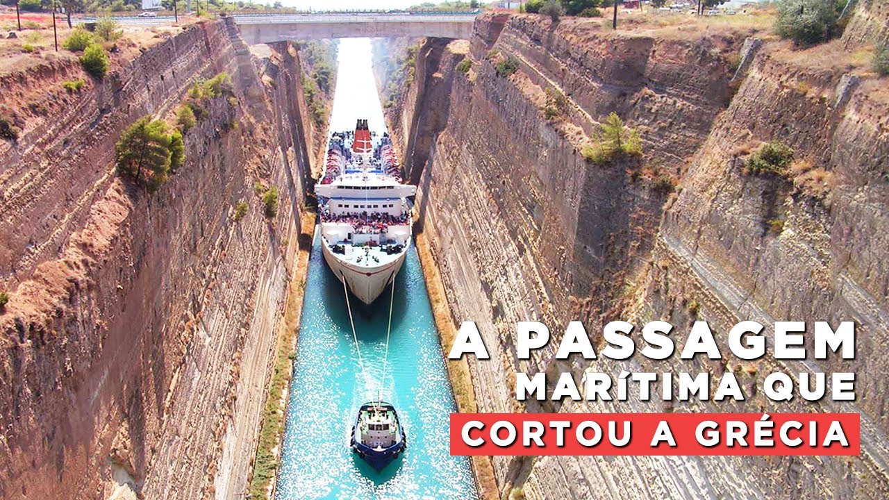 CANAL DE CORINTO: A Passagem Marítima que Cortou a Grécia