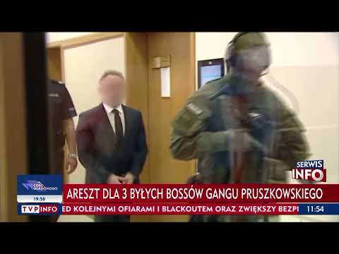 Areszt dla bossów „Pruszkowa” Andrzeja Z. ps. Słowik, Leszka D. ps. Wańka i Janusza P. ps. Parasol