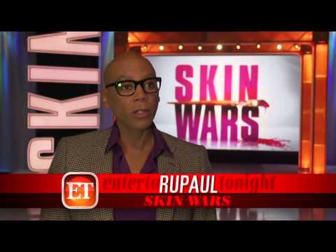 Rebecca Romjin in SEN Couture on Skin Wars