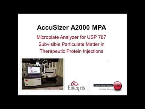 AccuSizer MPA Microplate Analyzer Video