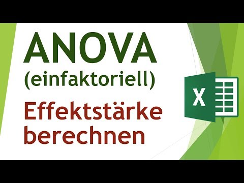 Effektstärke der ANOVA in Excel berechnen - Daten analysieren in Excel (43)