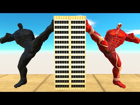 DESTROY ALL BUILDINGS. KAIJU VS DARK ITSELF - Animal Revolt Battle Simulator