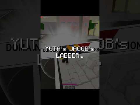 YUTA's JACOB's LADDER in JUJUTSU SHENANIGANS... #roblox #jjk #jujutsukaisen #anime #shorts #memes