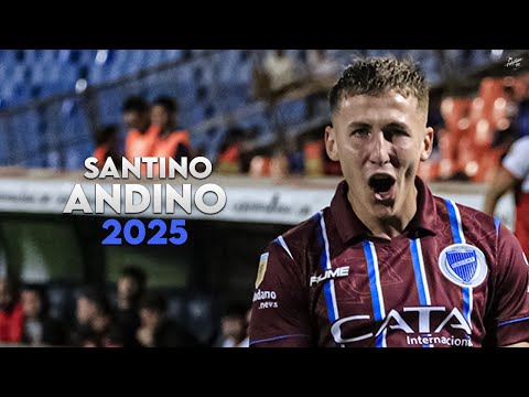 Santino Andino 2025 - Amazing Skills, Assists & Goals - Godoy Cruz | HD