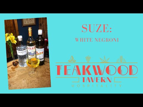 Suze Masterclass! How to use Suze in a cocktail? Make a White Negroni