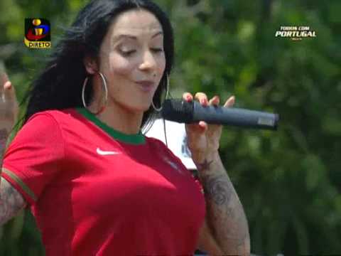 Todos com Portugal - India e Ana Malhoa «as cores da bandeira»