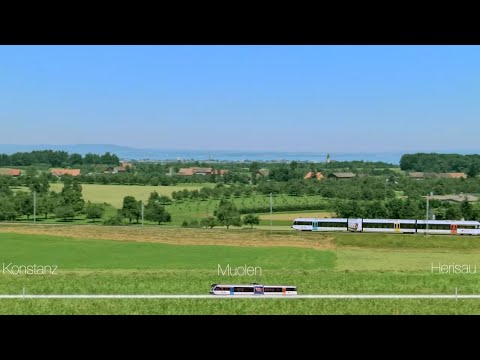 Thurbomässig unterwegs mit dem Bodenseee-Express - Herisau–Konstanz