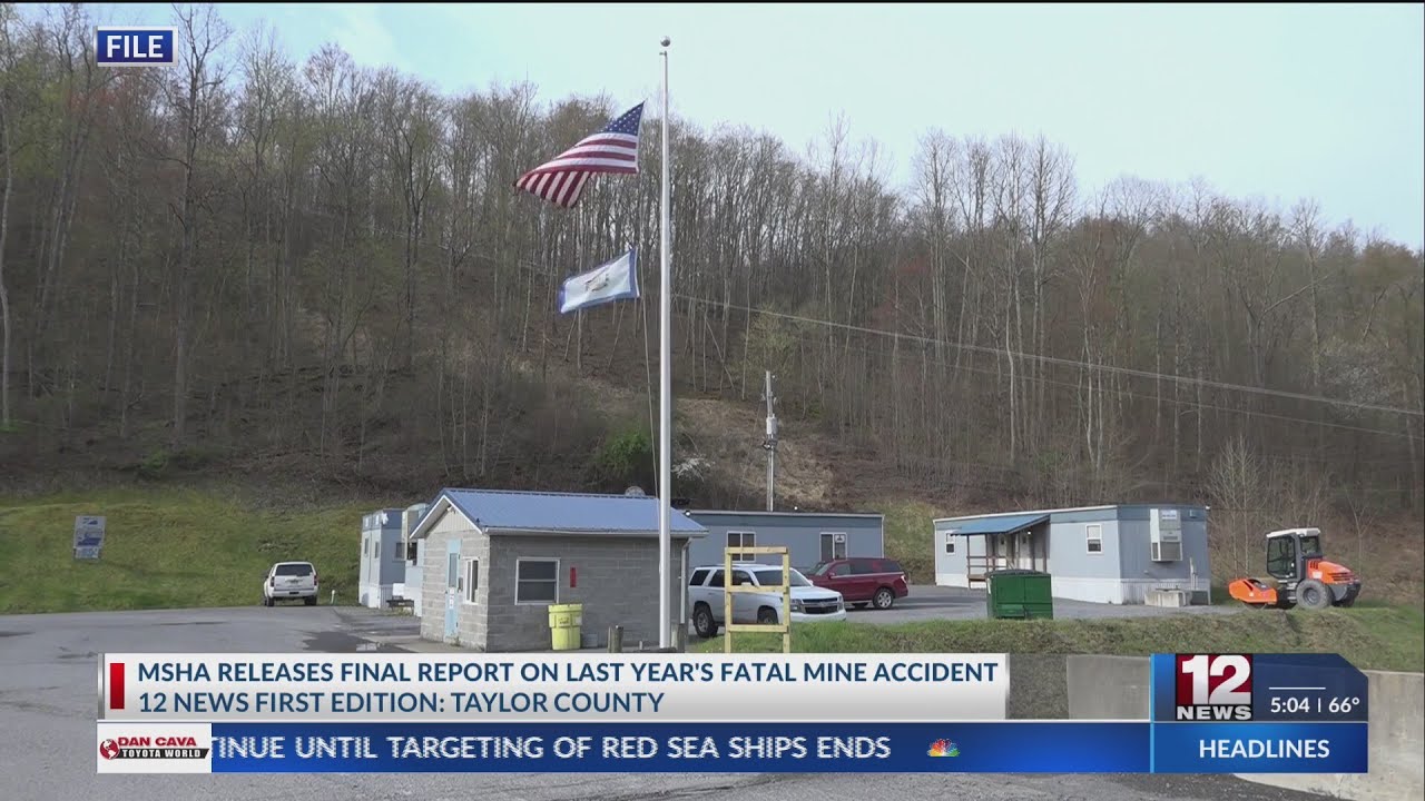 Final report issued in 2024 Taylor County mine fatality