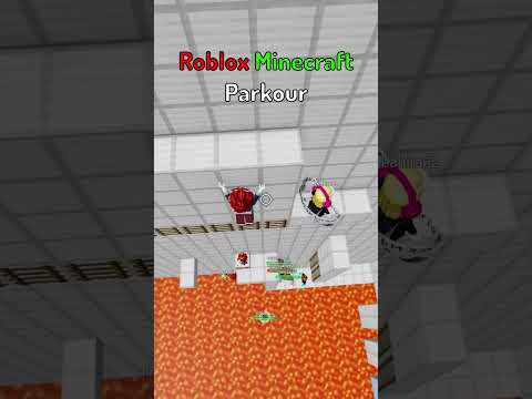 Roblox Minecraft Parkour! 🦘😱🤯 #roblox #minecraft