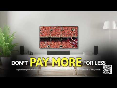 The Big Screen Store- Get More For Less