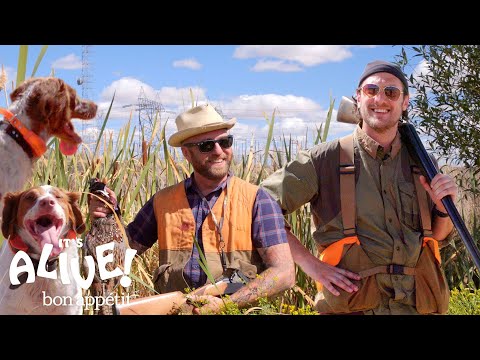 Brad part à la chasse au faisan | C'est vivant | Bon appétit