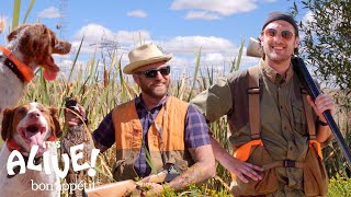 Brad Goes Pheasant Hunting | It&#39;s Alive | Bon Appétit