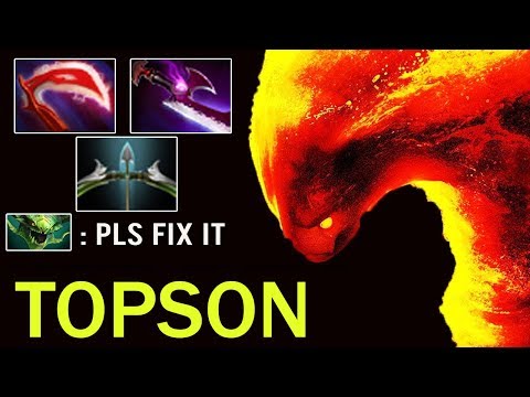 Destroy Viper Topson Morphling Mid  Desolator + Silver Edge Dota 2 Gameplay