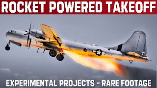 Rocket Power Takeoff Explained. B-29 Superfortress RATO/JATO  Early Trials And C-130 Fat Albert