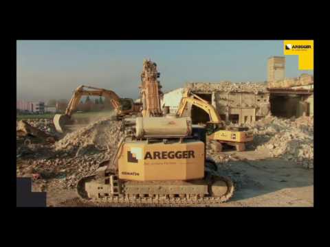 Aregger AG - Rückbau - Papierfabrik SCA, Oftringen