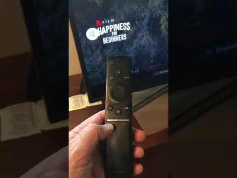 How to adjust the volume with a Samsung TV remote