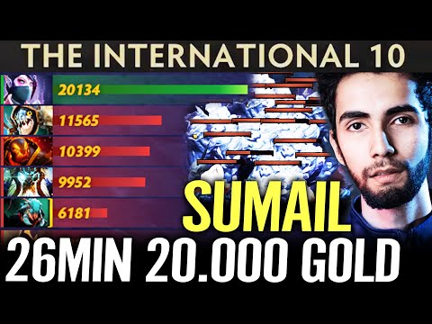 🔥 TI10 OG vs IG — SUMAIL 26min 20.000 GOLD TA Fastest Farm Most Intense Game Dota 2 Pro