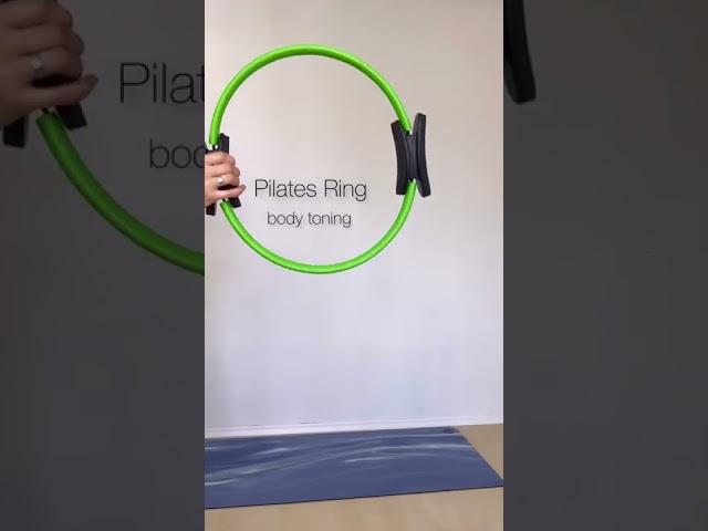 Vídeo relacionado con yuwqqoajv Anillo de Pilates para Ejercicio de Cuerpo Completo, círculo mágico de Fitness Ligero y portátil de Primera Calidad para Entrenamiento físico, Anillo de Yoga PP, Gris