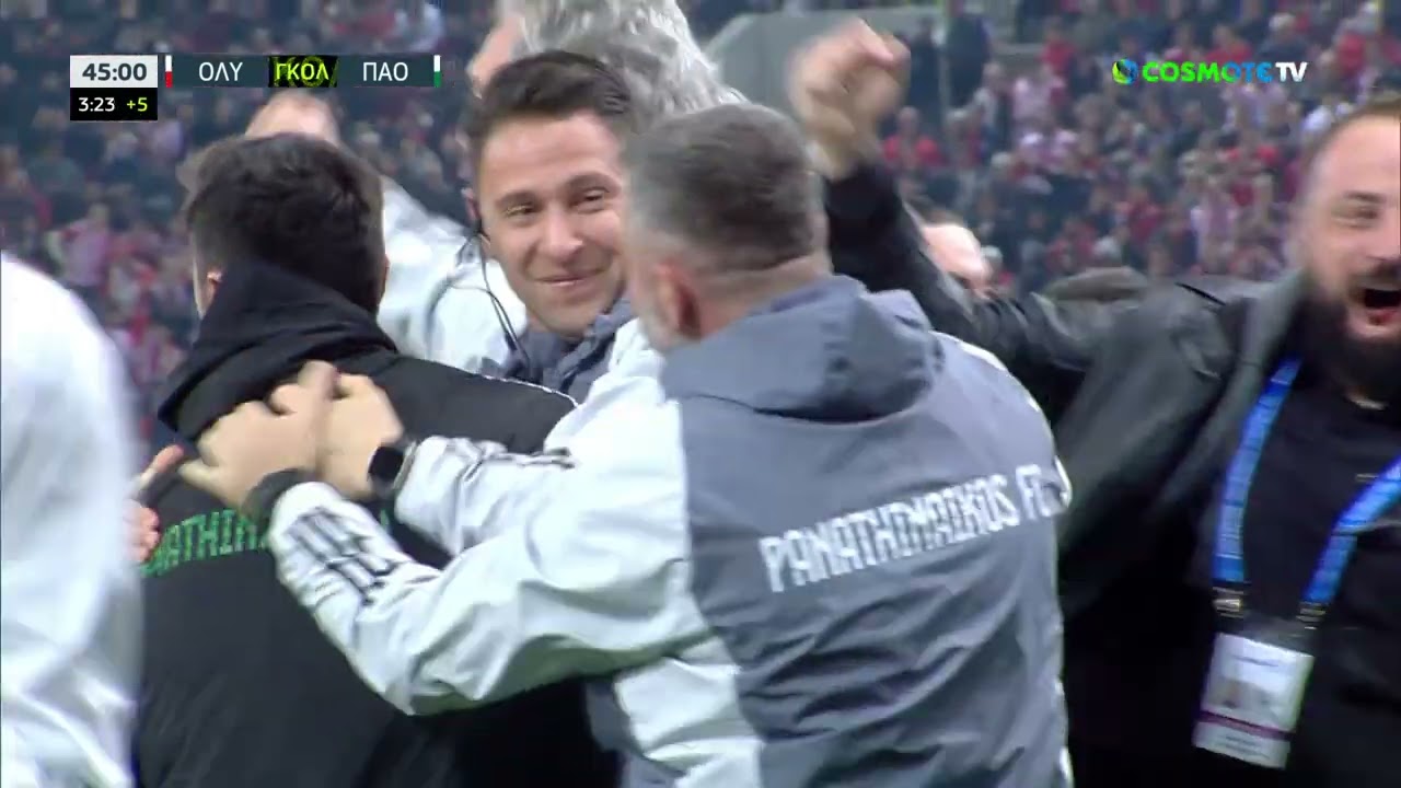 Highlights: Ολυμπιακός – Παναθηναϊκός 1-3 | pao.gr