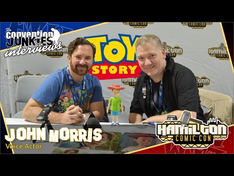 John Morris Interview (Toy Story's Andy Davis, Nightmare Before Christmas) Hamilton Comic Con 2019