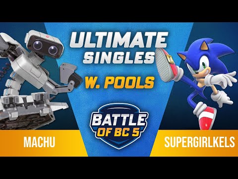 Machu (ROB) vs SuperGirlKels (Sonic) - Ultimate Singles Winners Pools - Battle of BC 5