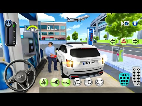 New Kia Sorento Power Suv Mercedes ||auto repair shop funny driver _3d driving class