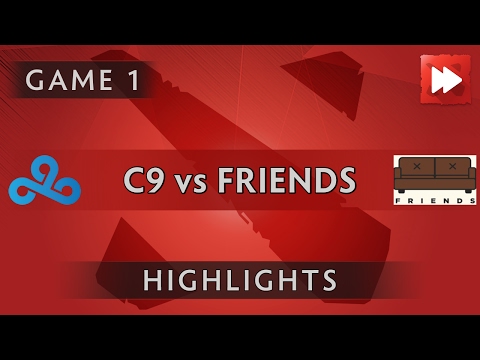 Cloud 9 vs Friends [Game 1] ProDotA Cup Series by Azubu.tv - Dota Highlights