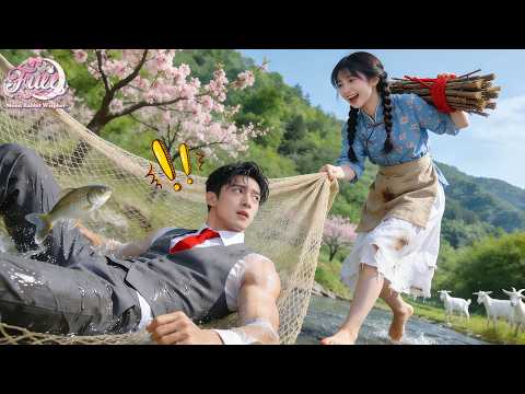 Terminally Ill CEO Tries Jump Into River,But Village Girl Gathering Firewood Saves Him—Love Begins!