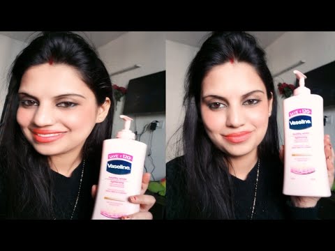 Reviewing of vaseline healthy white body lotion
