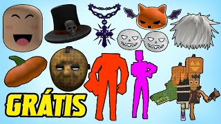 RÁPIDO 10 ITENS E 2 EMOTES FÁCIL DE GANHAR GRÁTIS NO ROBLOX COM MUITAS CÓPIAS!! (UGG EM 2025)