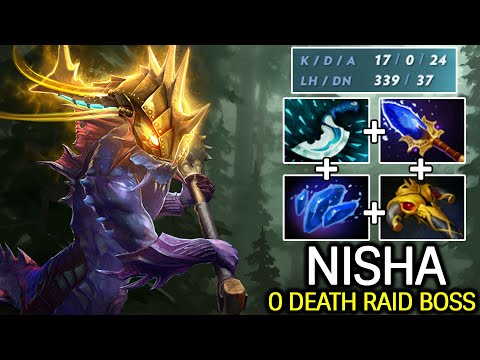 Nisha 0 Death Raid Boss – Slardar Mid Totally Outplayed Dota 2