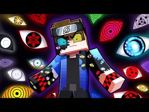 THE NINJA with ALL THE KEKKEI GENKAI in Minecraft!