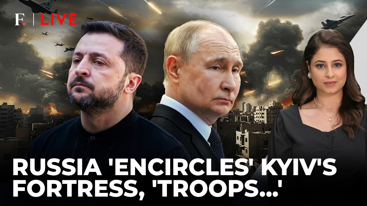 No Escape For Ukraine Forces? Russia 'Encircles' 3 Units In Kyiv's Stronghold | Firstpost Live