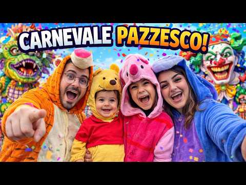 🎭✨Carnevale 2026: IL PIÙ BELLO DI SEMPRE! ❤️ Le bambine impazziscono per i carri allegorici 😍🎉