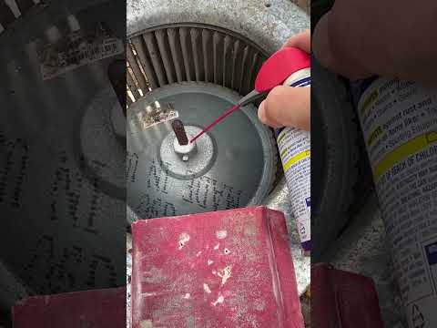 How to get the wheel off the blower motor shaft #hvac