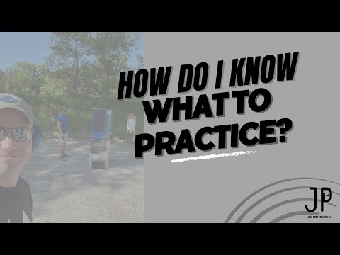 How do I know what to practice?